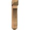 Ekena Millwork Imperial Arts and Crafts Smooth Bracket w/ Offset Brace, Western Red Cedar, 7 1/2"W x 34"D x 38"H BKT0806X34X38IMP03SWR - alternate 2